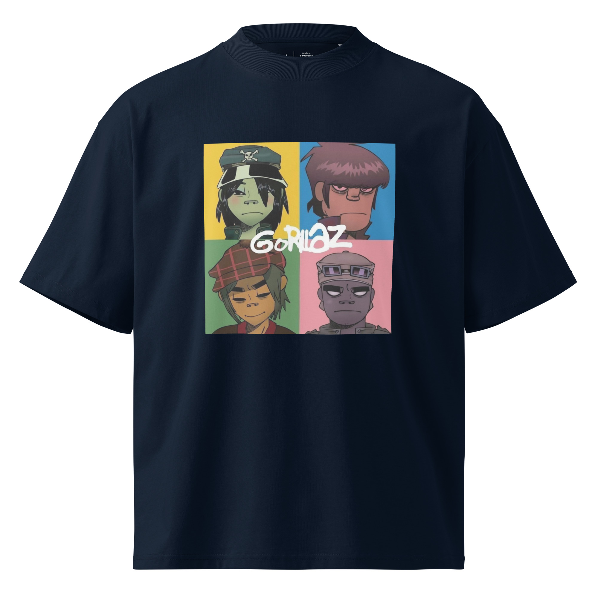 unisex-organic-oversized-high-neck-blaster-2.0-t-shirt-french-navy-front-6a1a321c1a641.jpg